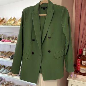 Ann Taylor Green Blazer